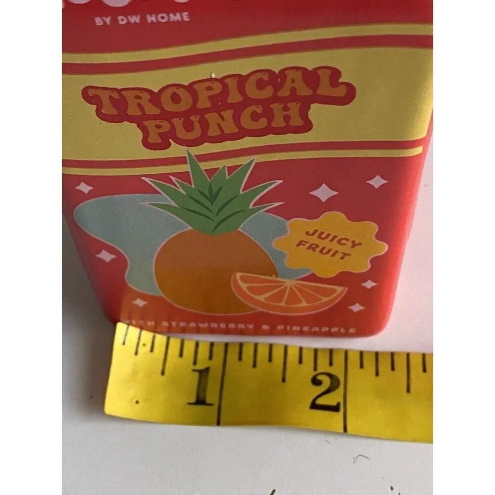 DW Home Goodies Tropical‎ Punch Scented Candle 7 Oz Strawberry Pineapple NEW